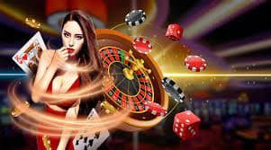 Tampilan meja slot bertema hijau